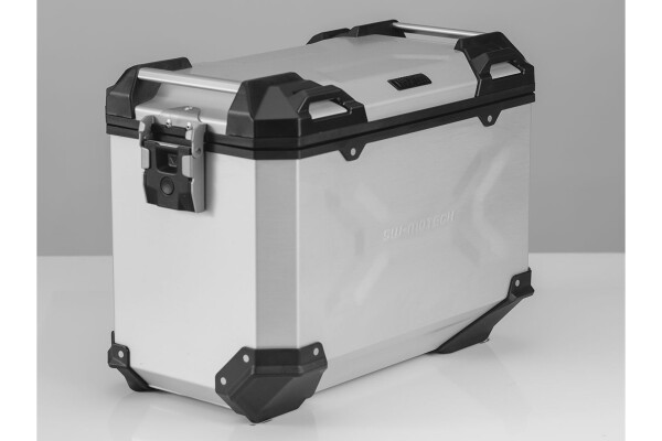 Kufr TraX Adventure 45 L stříbrný,levý SW-Motech