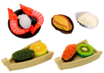 Mamido Hrací sada na sushi s doplňky krevet pro děti 24 dílů