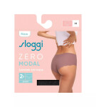 Dámské kalhotky ZERO Modal 2.0 Short 2P - BLACK - černá 0004 - SLOGGI BLACK M