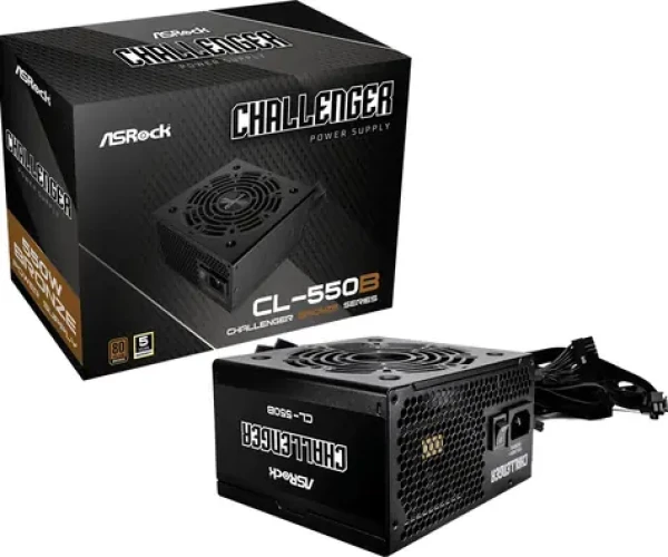 ASROCK Challenger CL-550B / ATX / 550W / 80 Plus Bronze / 120mm (CL-550B)