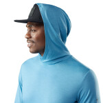 SMARTWOOL Mens Merino Sun Hoodie, Mineral Blue (vzorek) velikost: M