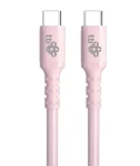 TB Touch Jelly USB-C - USB-C 60W kabel růžový / Datový kabel / USB 2.0 / 1m (AKTBXKUCCZEL10P)