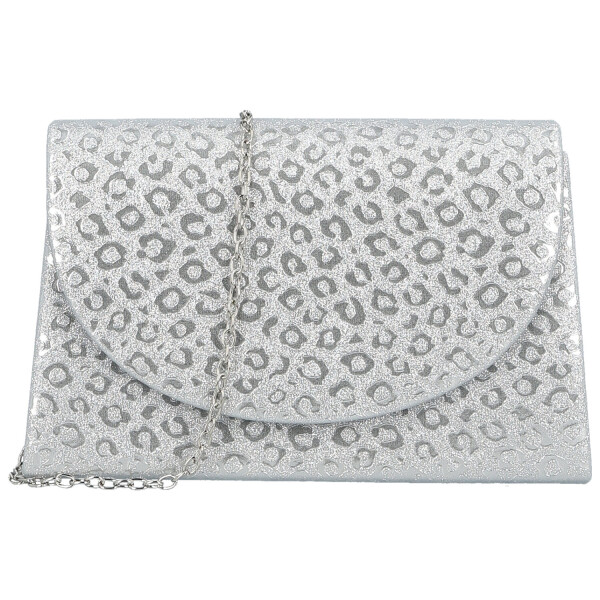 Módní dámské plesové psaníčko Michelle Moon Basilie, stříbrné