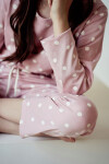 Dívčí pyžamo 3050 CHLOE Růžová 146
