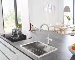 GROHE - Blue Home Dřezová baterie s chladícím zařízením a filtrací, chrom 31455001