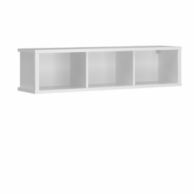 ARTEN (NANO Systems s.r.o.) Závěsný regál ERDEN-125 (Bílá) ZAVESNY-REGAL-ERDEN-125