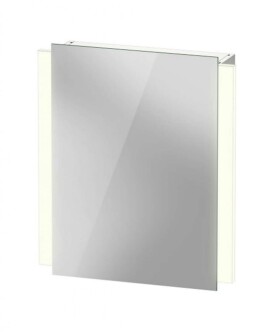 DURAVIT - Ketho.2 Zrcadlová skříňka s LED osvětlením, 70x60x16 cm, 1 dvířka, panty vpravo K27135R00001000