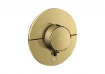 AXOR - ShowerSelect ID Termostatická sprchová baterie pod omítku, HighFlow, leštěný vzhled zlata 36776990