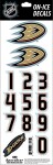 Sport Star Samolepky na helmu Anaheim Ducks NHL Decals Orange