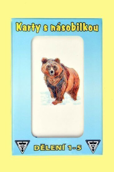 Karty s násobilkou - Dělení 1-5 - Dobruška Flösslerová