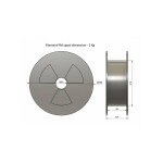 ASA tisková struna černá 1,75 mm 2 kg Filament-PM UV odolná