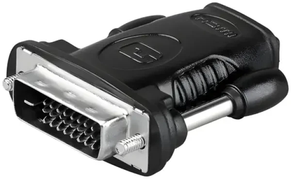 Goobay 68482 černá / Adaptér / HDMI na DVI-D (68482)