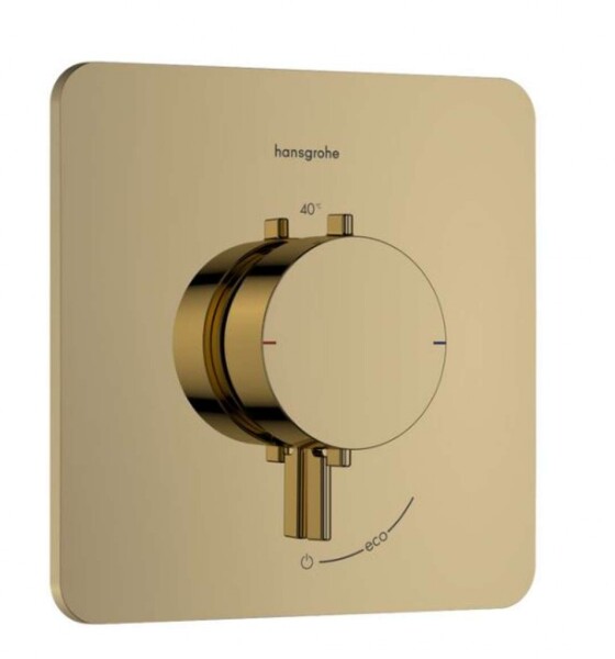 HANSGROHE - Ecostat Comfort Q Termostatická baterie pod omítku, leštěný vzhled zlata 33712990