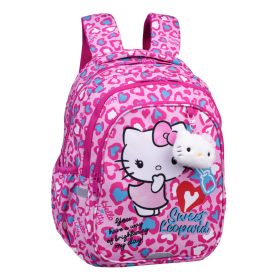 Colorino dětský batůžek Jerry, Hello Kitty Pink 2, 15\", PES, mix barev