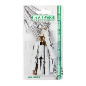 Hmoždinka univerzální se stropním háčkem 6 x 65 mm, STALCO, bal.6 ks