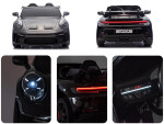 Mamido Elektrické autíčko Porsche 911 GT3 XXL + MP4 | 24V14Ah | 4x200W | Pro 2 děti | Lakované černé