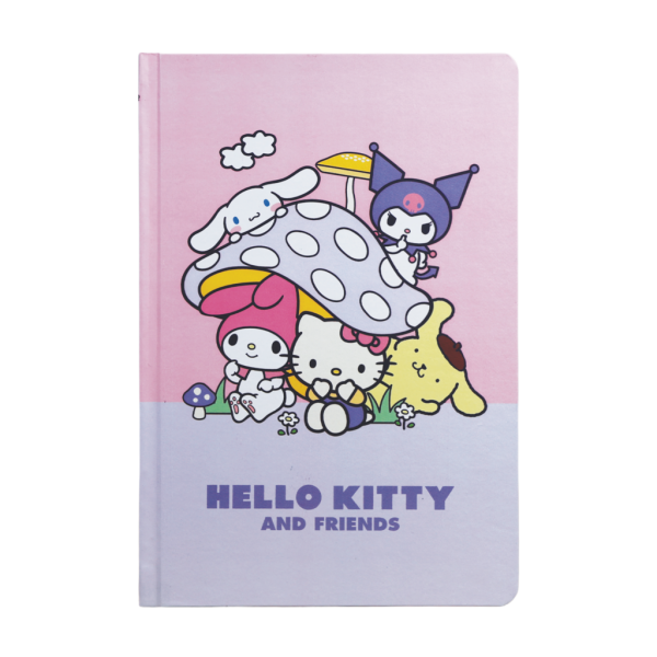 Hello Kitty a přátelé blok A5 - Mushroom DPL6 - Bluesky