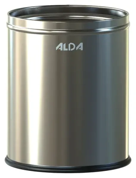 ALDA Room Basket matná / Odpadkový koš / 7 l / nerezová ocel