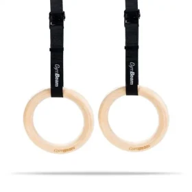 Gymnastické kruhy - GymBeam (fialová) (47623-1-black)