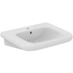IDEAL STANDARD - Contour 21+ Umyvadlo bezbariérové 65x56 cm, s přepadem, otvor pro baterii, SmartGuard+, bílá E3622HY