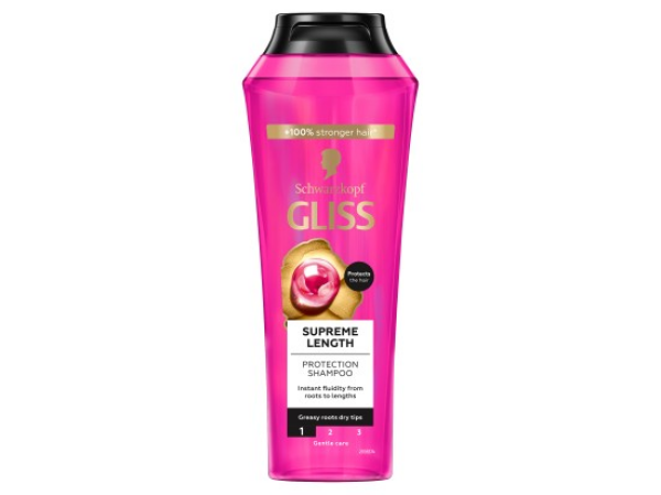 Schwarzkopf Gliss ochranný šampon Supreme Length 400ml
