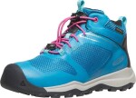 Dětské celoroční boty Keen WANDURO MID WP YOUTH fjord blue/fuchsia purple Velikost: