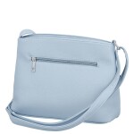 Stylová dámská koženková crossbody kabelka Lumi, modrá
