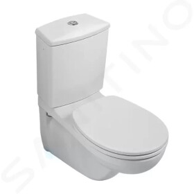 VILLEROY & BOCH - O.novo Závěsná WC kombi mísa, zadní odpad, alpská bílá 66231001