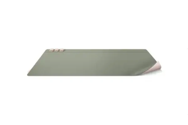 Uniq Hagen Inteligentní oboustranná podložka na stůl s magnetickými držáky na kabely zeleno-růžová / 682x350x1 mm (8886463687246)
