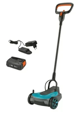 Gardena 14620-20 HandyMower 22 18V P4A / Akumulátorová sekačka na trávu / Šířka záběru 22 cm (14620-20)