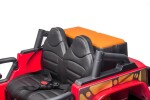 Mamido Elektrické autíčko Jeep 4Speed 24V | 4x200W červené
