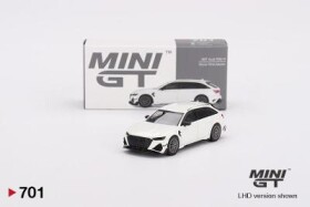 Mini Gt 1:64 Audi ABT RS6-R Glacier White Metallic