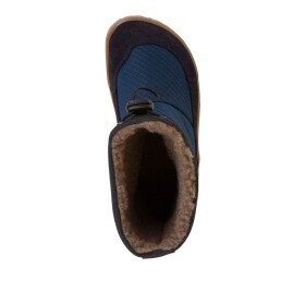 Dětské zimní barefoot sněhule UP TEX SNOW WOOL Dark Blue G3160249-1 - 36