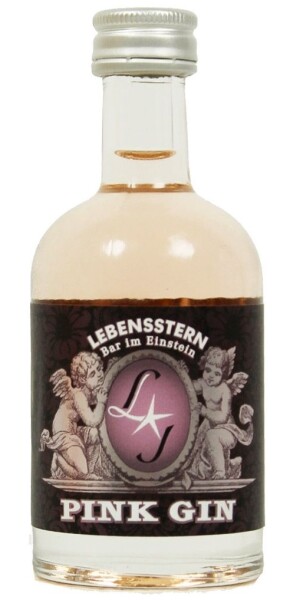 Lebensstern Pink Gin 43% 0,05 l (holá lahev)