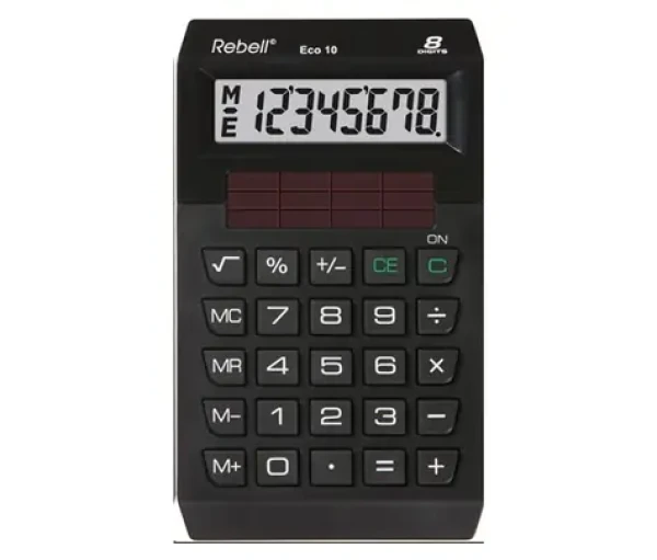 REBELL Eco 10 ekologické kalkulačka (RE-ECO 10)