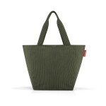 Nákupní taška přes rameno Reisenthel Shopper M Cord dark matcha