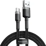 Baseus CATKLF-AG1 Kabel USB-A (M) - USB-C (M) 0.5 m černá (CATKLF-AG1)