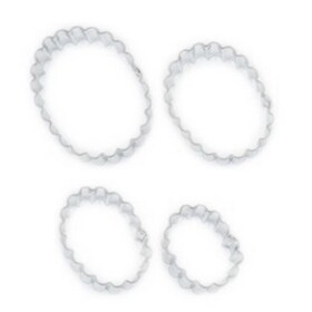 Smolík Vykrajovátko Ovály zoubkované, sada