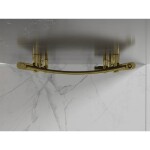 MEXEN - Helios otopný žebřík/radiátor 1800 x 500 mm, 671 W, zlatá W103-1800-500-00-50