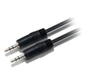 Equip Jack 3,5mm 2,5m černá / Audio kabel / Jack 3,5mm - Jack 3,5mm / Poniklované konektory (14708107)