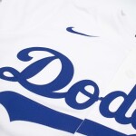 Nike Pánský dres Los Angeles Dodgers MLB Jackie Robinson #42 Limited Home Velikost: M