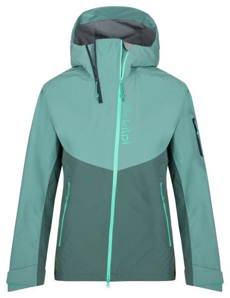 Dámská nepromokavá bunda METRIX-W Tmavě zelená - Kilpi 34