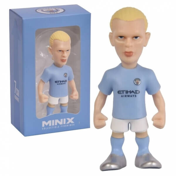 Fotbalová figurka Minix Manchester City - Haaland - 7 cm