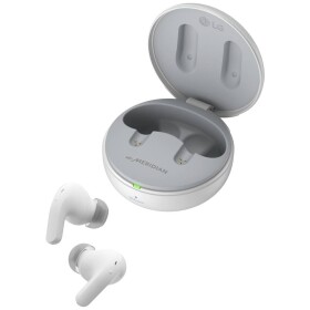 LG Electronics TONE Free DT90Q špuntová sluchátka Bluetooth® stereo bílá Potlačení hluku, Redukce šumu mikrofonu headset, Nabíjecí pouzdro