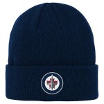 Outerstuff Dětská zimní čepice Winnipeg Jets NHL Cuffed Knit