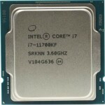 Intel Core i7-11700KF @ 3.6GHz - TRAY / TB 5.0GHz / 8C16T / L3 16MB / Bez VGA / 1200 / Rocket Lake / 125W (CM8070804488630)