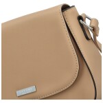 Módní dámská crossbody kabelka Delami Little Charm, béžová