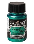 Metalická barva na sklo Cadence Dora Glass, 50 ml - emerald green, smaragdová zelená