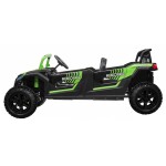 Mamido Elektrické autíčko Buggy ATV RACING UTV2000 čtyřmístné zelené
