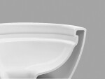 OLSEN SPA - Závěsné WC TIBERA RIMLESS, se sedátkem Soft-close, přiznaná montáž OLKZT1055